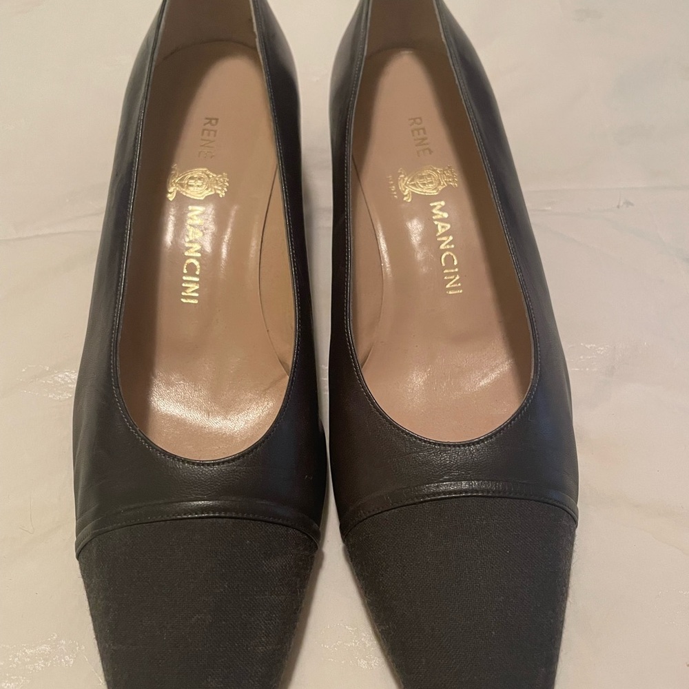 Rene Mancini Leather Heels